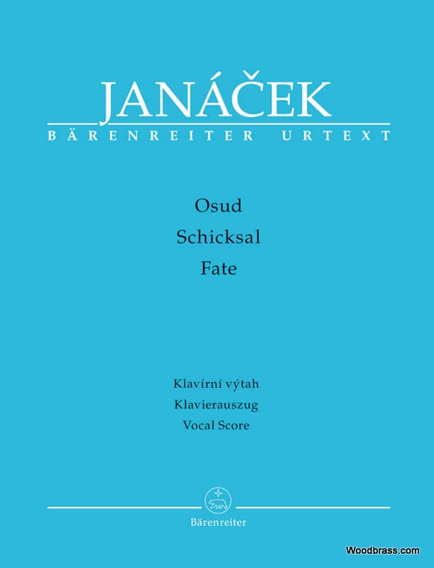 BARENREITER JANACEK L. - FATE - VOCAL SCORE