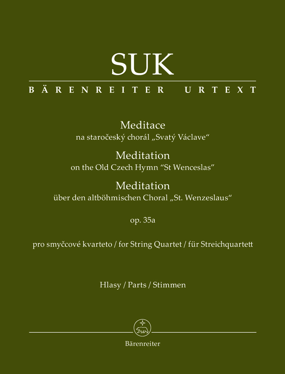 BARENREITER SUK JOSEF - MEDITATION ON THE OLD CZECH HYMN 