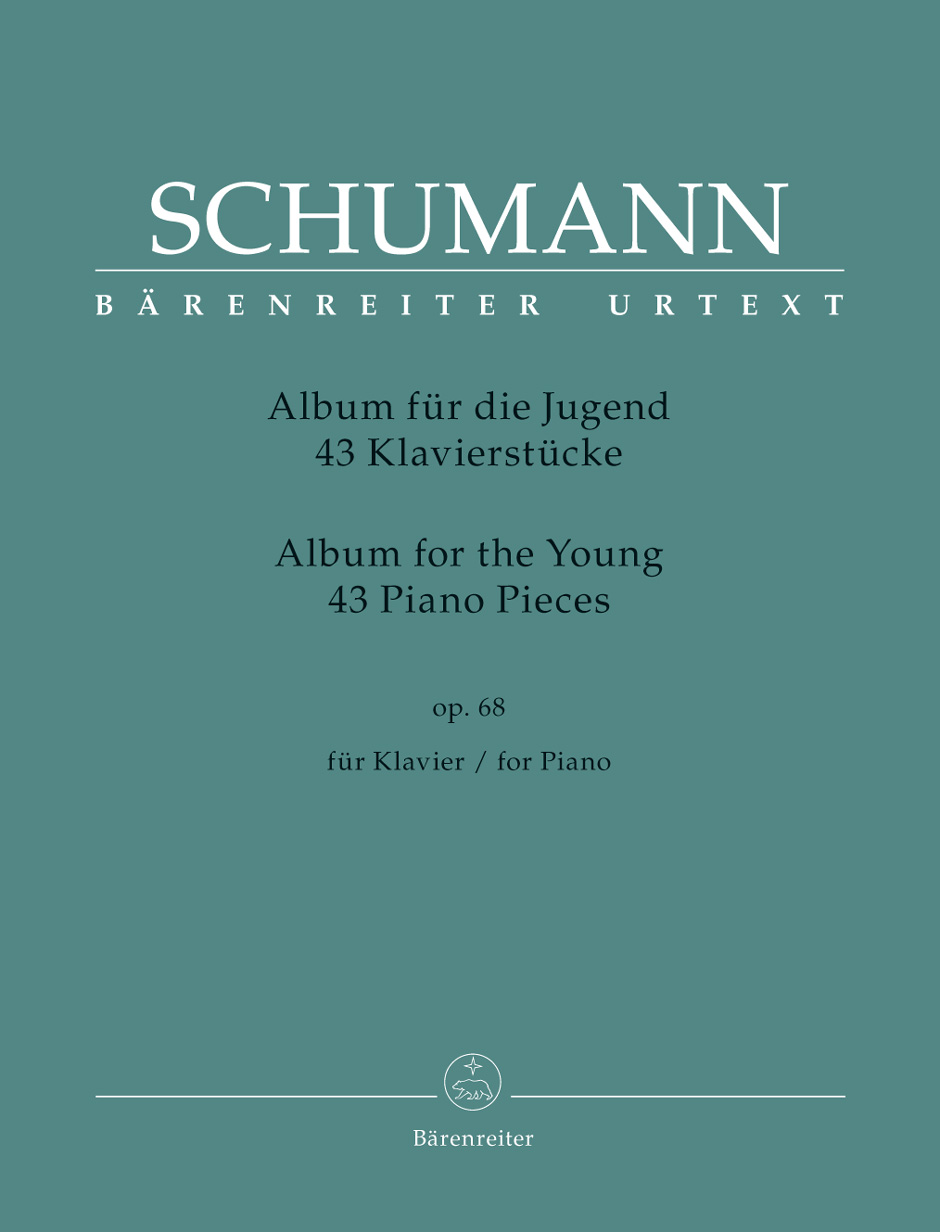 BARENREITER SCHUMANN R. - ALBUM FOR THE YOUNG OP.68 (WITH FINGERINGS) - PIANO