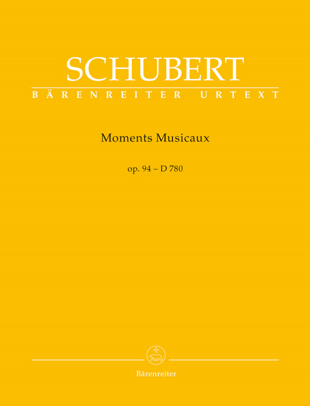 BARENREITER Schubert Franz - Moments Musicaux Op.94 D 780