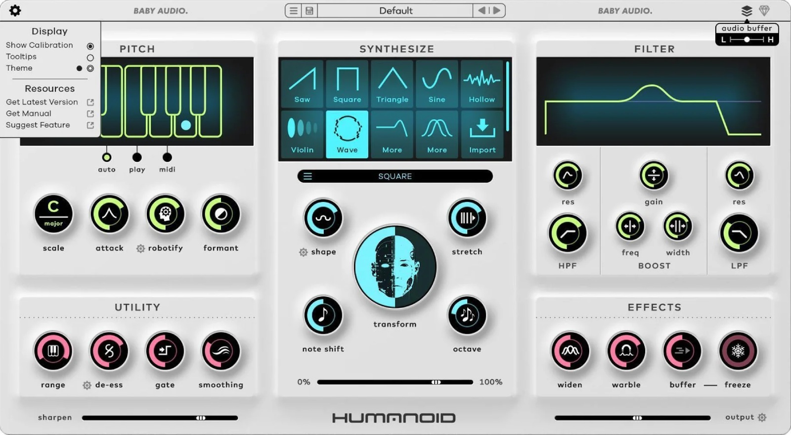 BABY AUDIO Humanoid