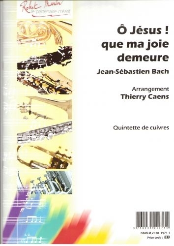 ROBERT MARTIN Bach J.S. - Caens T. - O Jsus Que Ma Joie Demeure