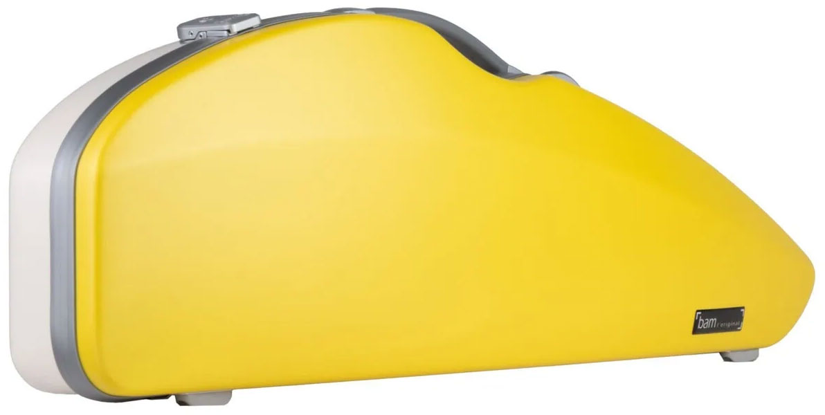 BAM Hightech Candy 4/4 Violin Case - Yellow/White