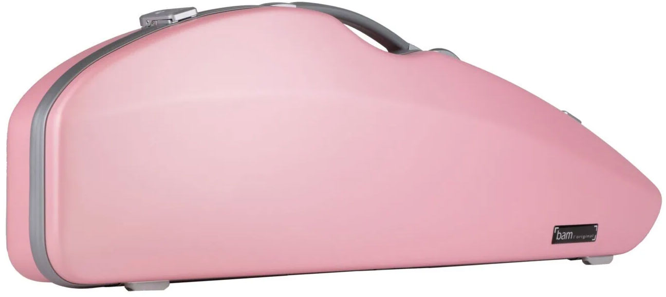 BAM Étui Violon 4/4 Hightech Bonbon - Rose