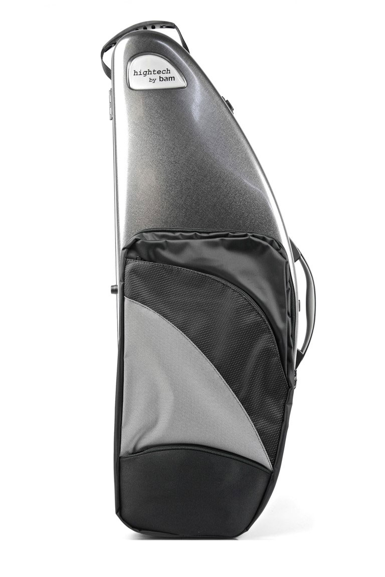 BAM Étui Saxophone Ténor Hightech - Tweed (avec Poche)