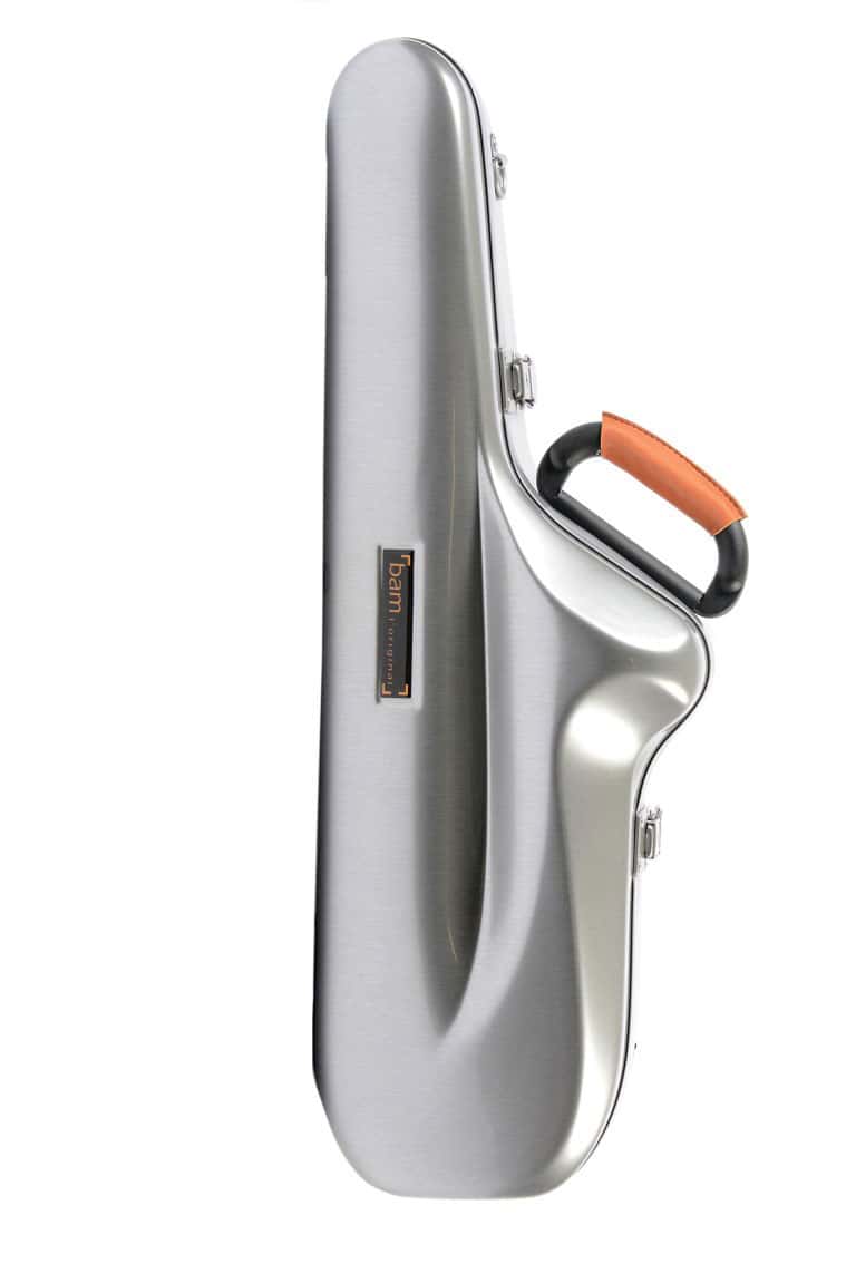 BAM ETUI SAXOPHONE ALTO CABINE LA DEFENSE - ALUMINIUM BROSSÉ