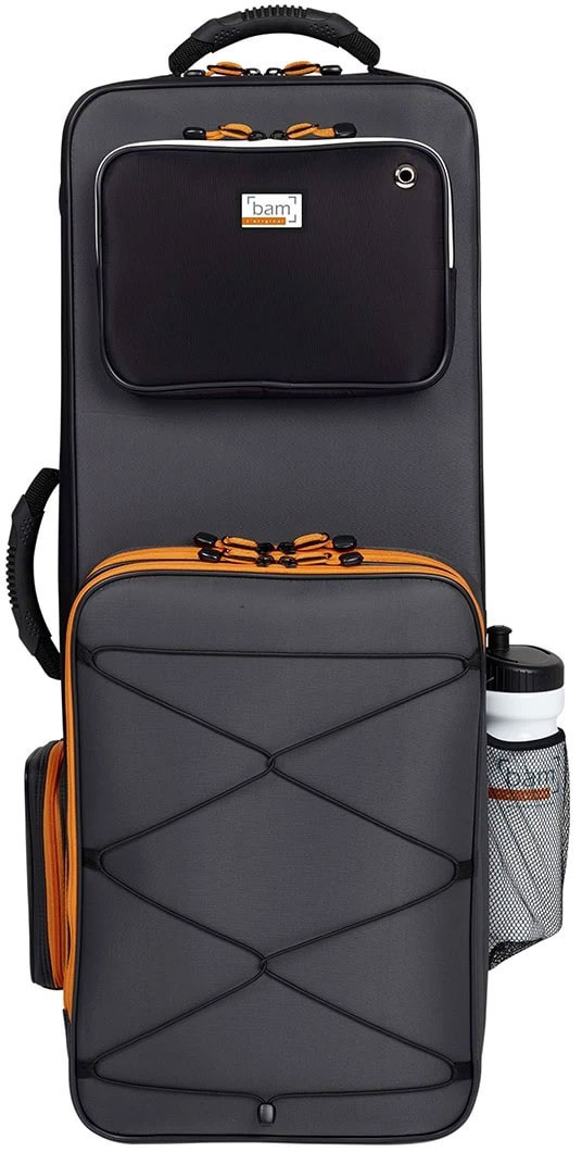 BAM Peak Performance Tenor Sax Case - Black/Grey