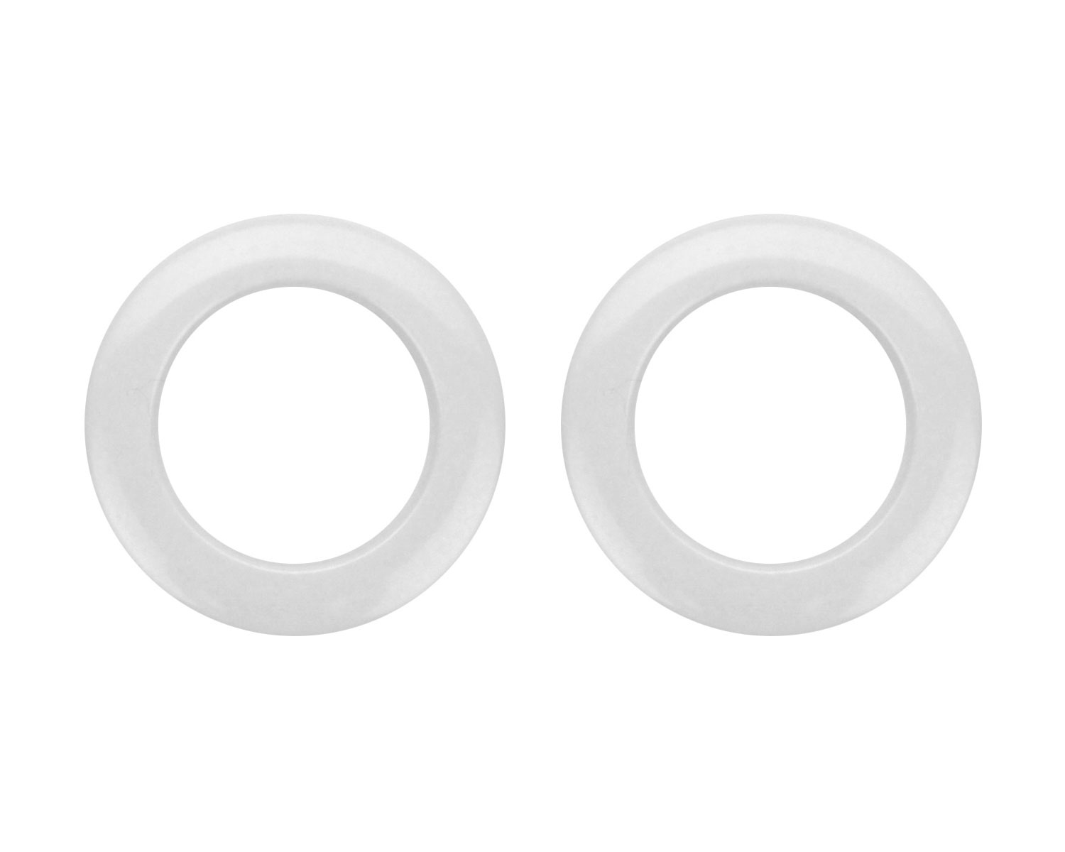 DRUM O'S HW2 - 2 WHITE (X2) HOLE REINFORCEMENT SYSTEM