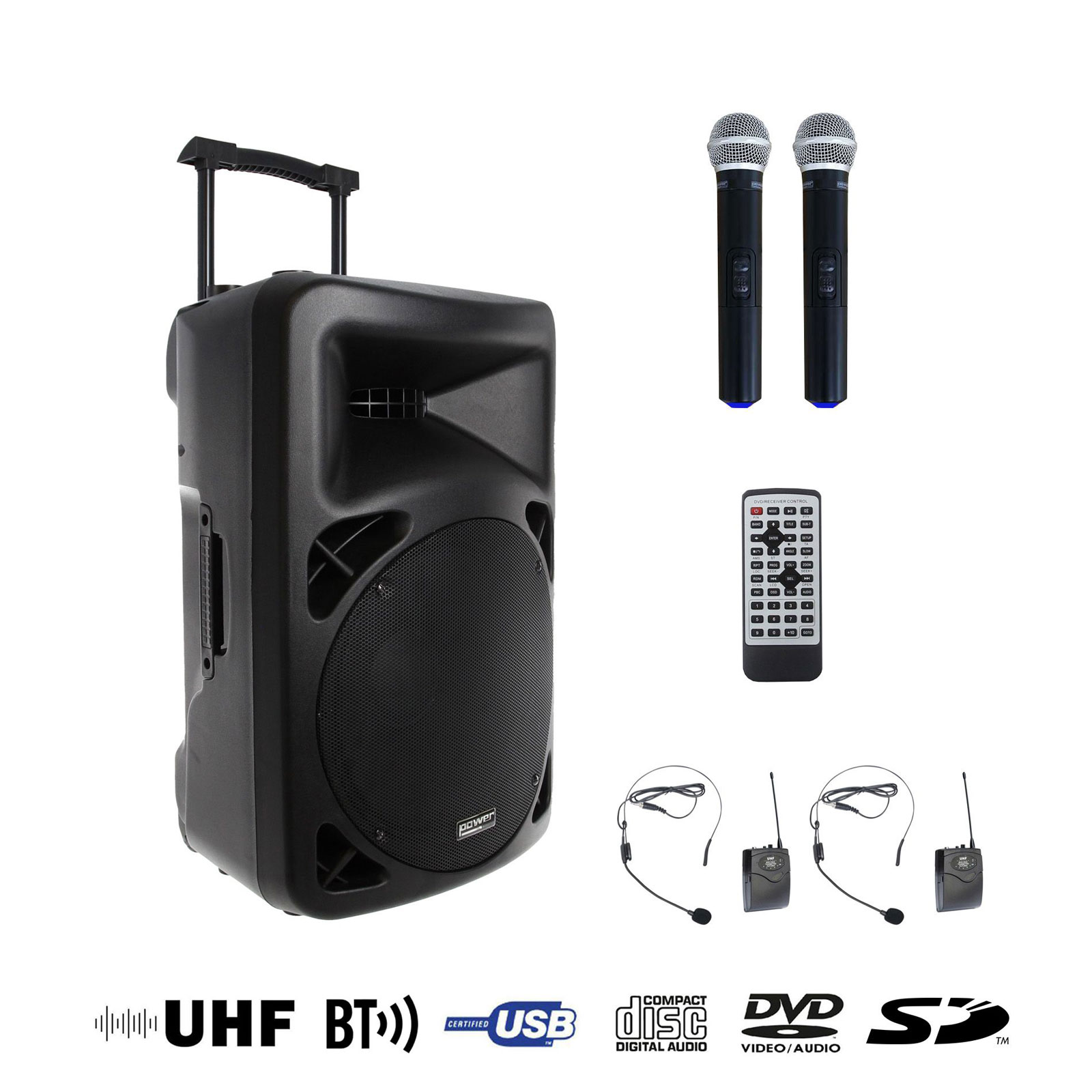 POWER ACOUSTICS SONORISATION Be 9515 PT V2