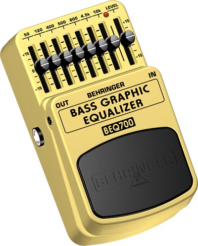 BEHRINGER BASS GRAPHIC EQUALIZER BEQ700