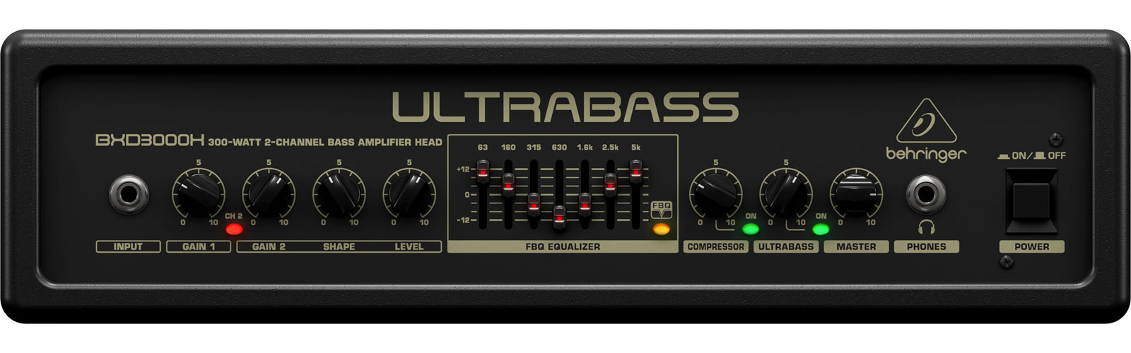 BEHRINGER Ultrabass BXD3000H