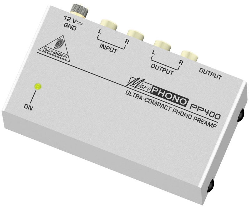 BEHRINGER MICROPHONO PP400 PHONO PREAMP