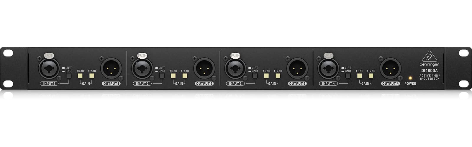 BEHRINGER ULTRA-DI DI4800A - BOITE DE DIRECT ACTIVE 4 CANAUX