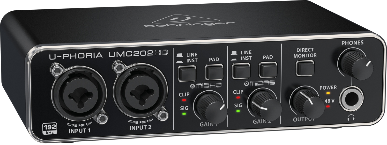 BEHRINGER U-Phoria UMC202hd