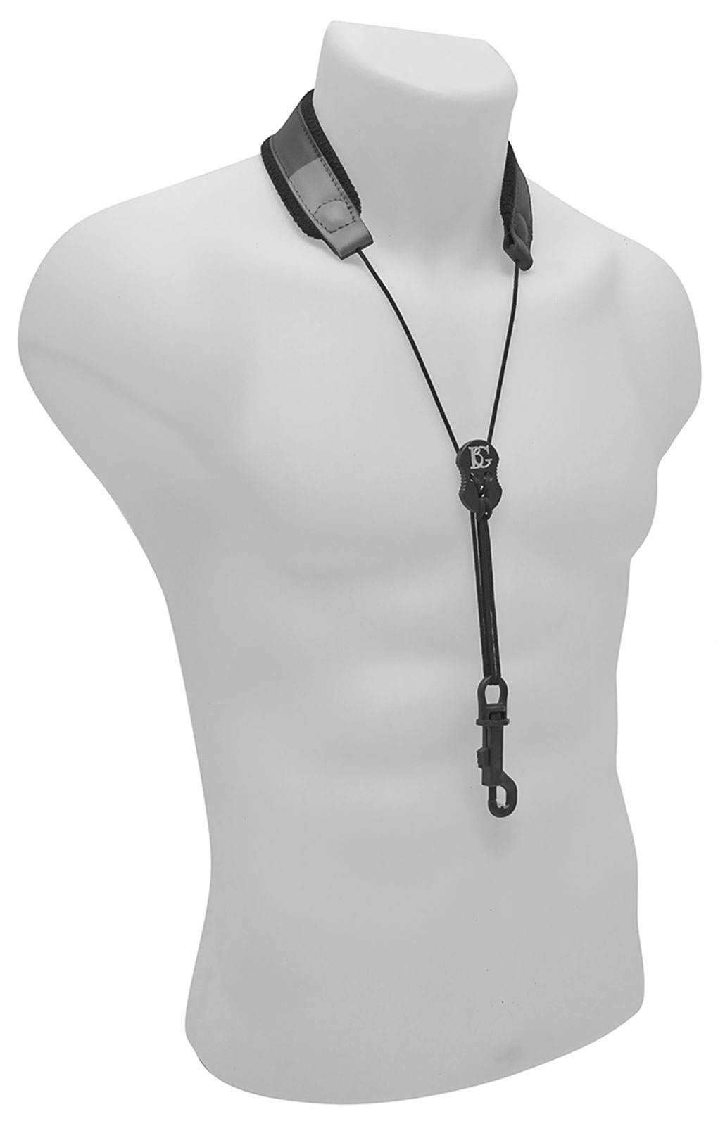 BG FRANCE Cordon Cuir Pour Saxo - Mousqueton - Taille S