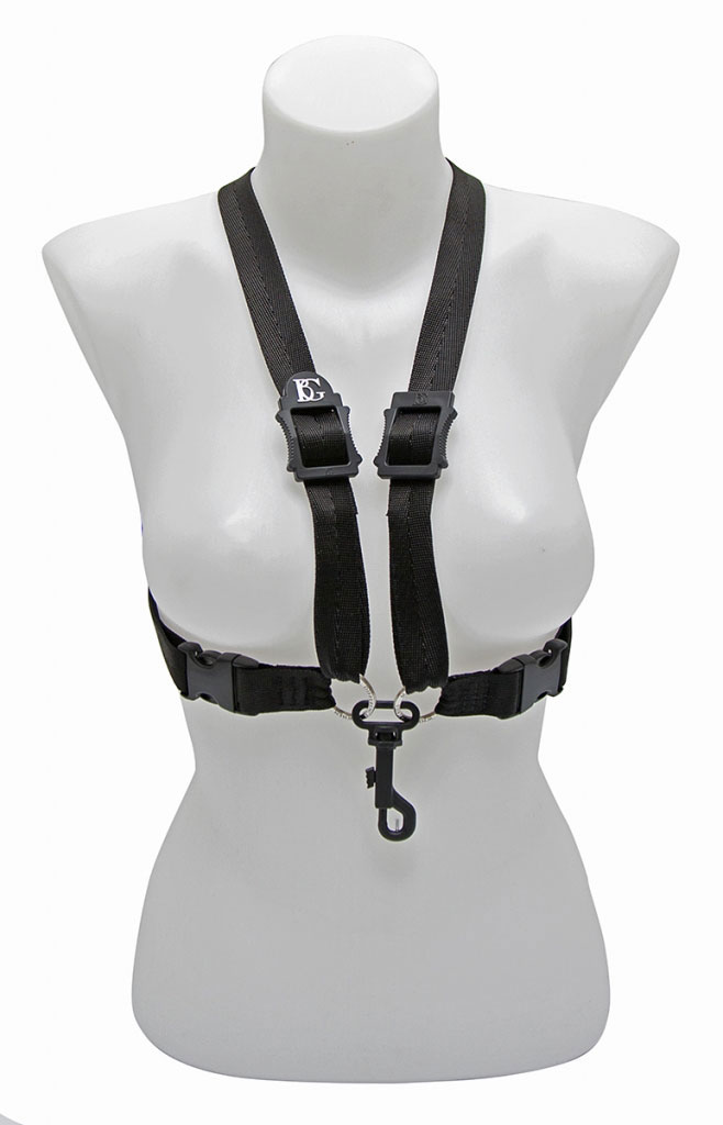 BG FRANCE S44SH - HARNAS SAXOFOON MUJERE TAMANO XL (SNAP HOOK)