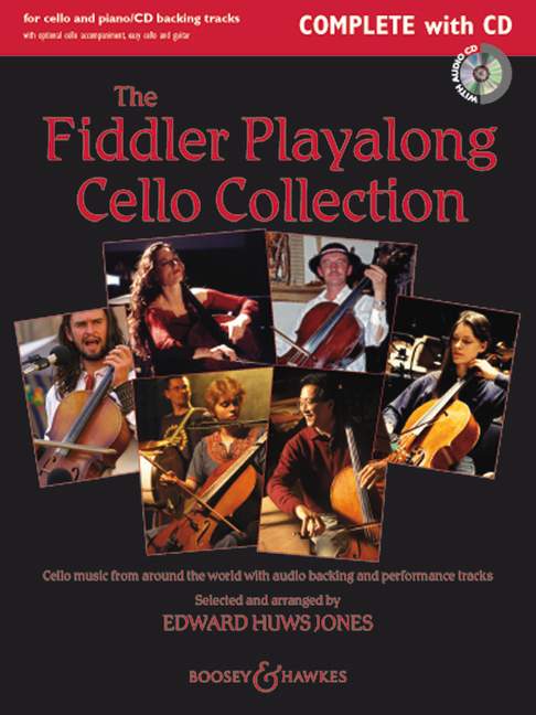 BOOSEY & HAWKES The Fiddler Playalong Cello Collection + Cd - Cello And Piano, Guitar Ad Lib.