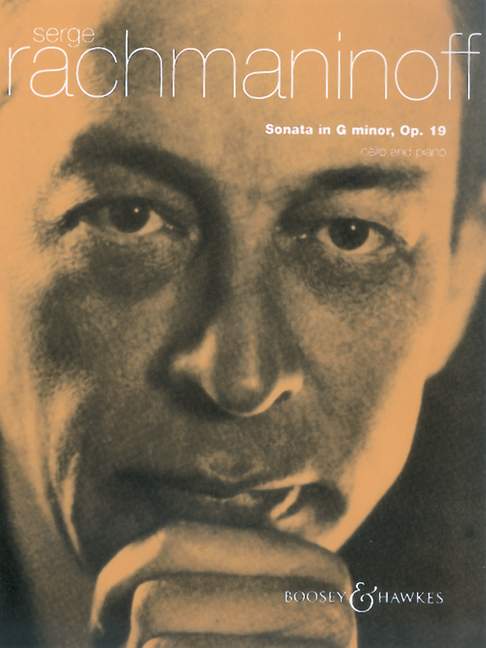 BOOSEY & HAWKES RACHMANINOFF SERGE - SONATE EN SOL MINEUR OP 19 POUR VIOLONCELLE ET PIANO