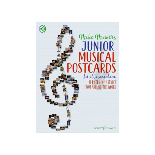 BOOSEY & HAWKES Mower Mike - Junior Musical Postcards - Alto Saxophone