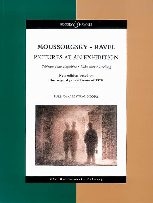 BOOSEY & HAWKES MUSSORGSKIJ MODEST (ARR.: RAVEL) - BILDER EINER AUSTELLUNG - CONDUCTEUR