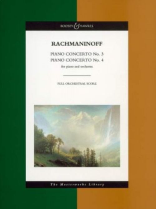 BOOSEY & HAWKES RACHMANINOFF S. - PIANO CONCERTOS NO. 3 & 4 - PIANO AND ORCHESTRA