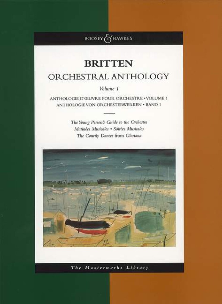 BOOSEY & HAWKES BRITTEN B. - ORCHESTRAL ANTHOLOGY VOL. 1 - ORCHESTRA