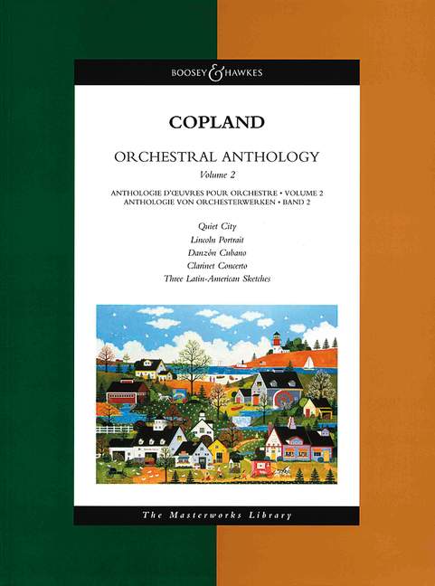 BOOSEY & HAWKES Copland Aaron - Orchestral Anthology Vol. 2 - Orchestra