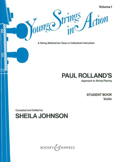 BOOSEY & HAWKES ROLLAND PAUL - YOUNG STRINGS IN ACTION VOL.1 - VIOLIN