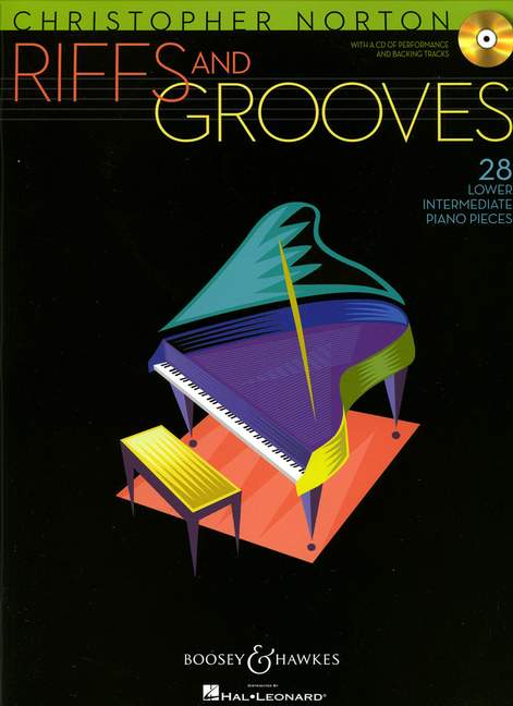 BOOSEY & HAWKES NORTON CHRISTOPHER - RIFFS AND GROOVES + CD - PIANO