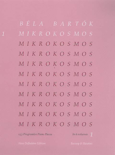 BOOSEY & HAWKES BARTOK BELA - MIKROKOSMOS VOL 1 - PIANO