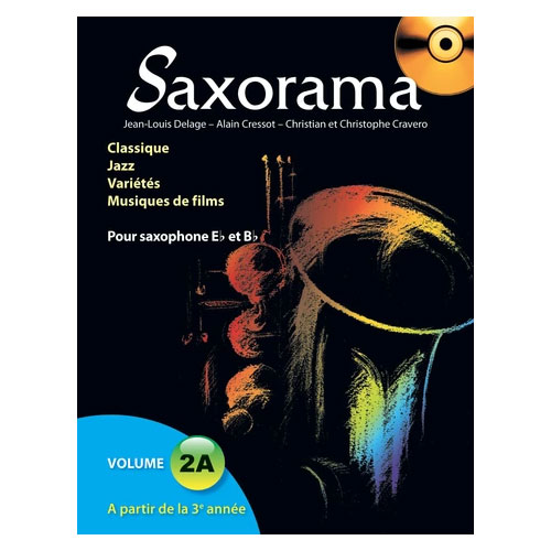 HIT DIFFUSION SAXORAMA VOL. 2A + CD