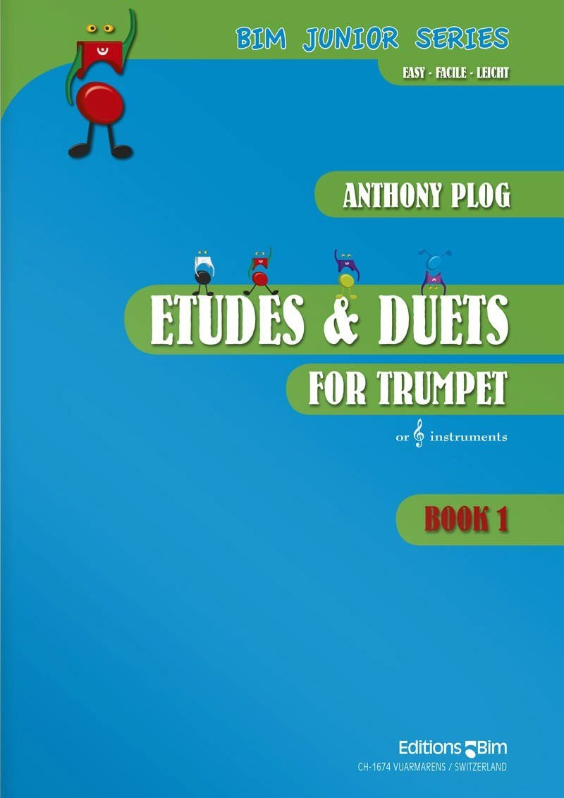 BIM Plog A. - Etudes & Duets Book I - Trompette