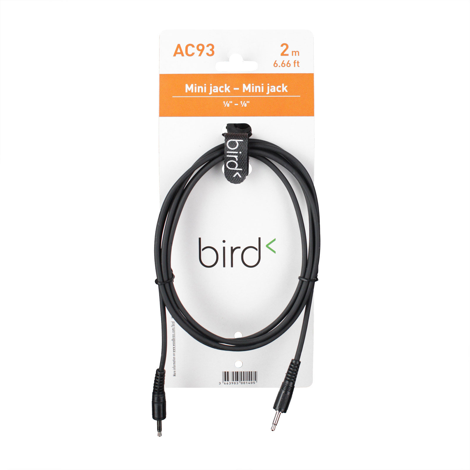 Eagletone Ac93 Mini Jack Mono 3.5 2m Câbles Audios / RCA