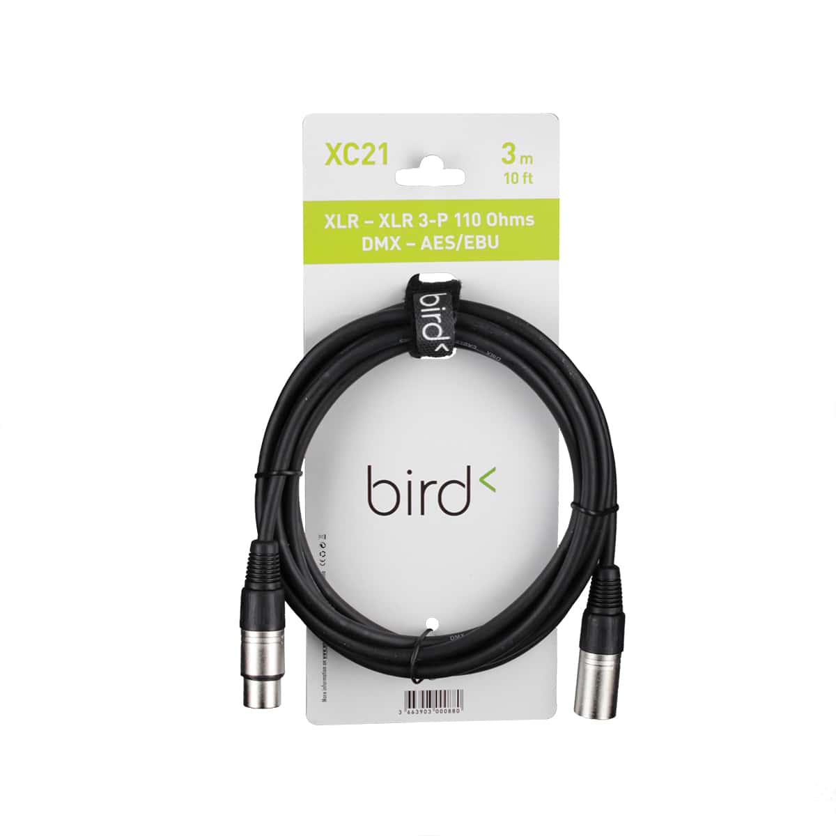 BIRD XC21 - DMX AES/EBU 110 OHMS - 3M