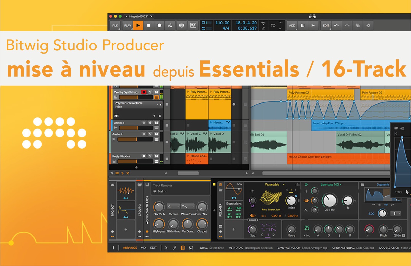 BITWIG Studio Producer Upgrade Essentials 16-Track