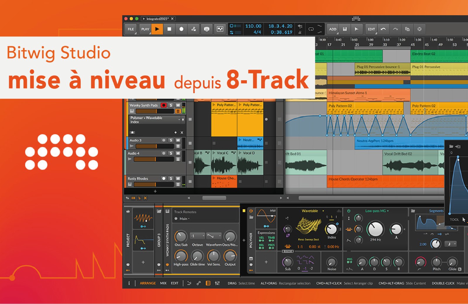 BITWIG Studio Upgrade 8-Track