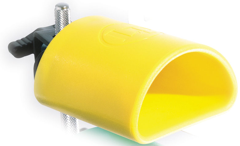 LATIN PERCUSSION LP1305 - BLAST BLOCK YELLOW (HIGH PITCH) 
