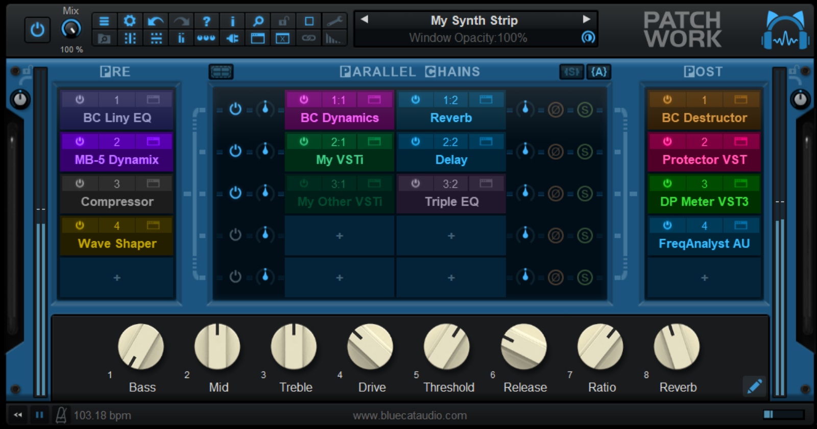 BLUE CAT AUDIO Patchwork