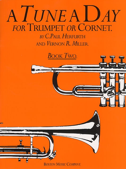 BOSWORTH A TUNE A DAY FOR TRUMPET OR CORNET BOOK TWO - 2 - TRUMPET