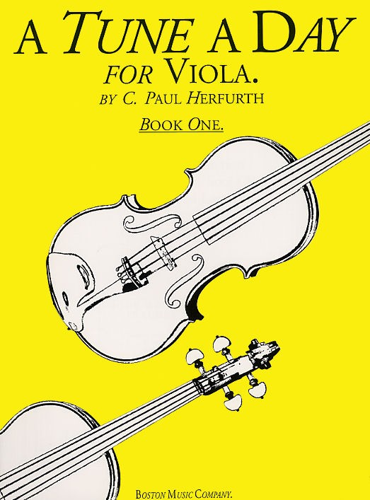 BOSWORTH A TUNE A DAY FOR VIOLA BOOK ONE VLA - 1 - VIOLA
