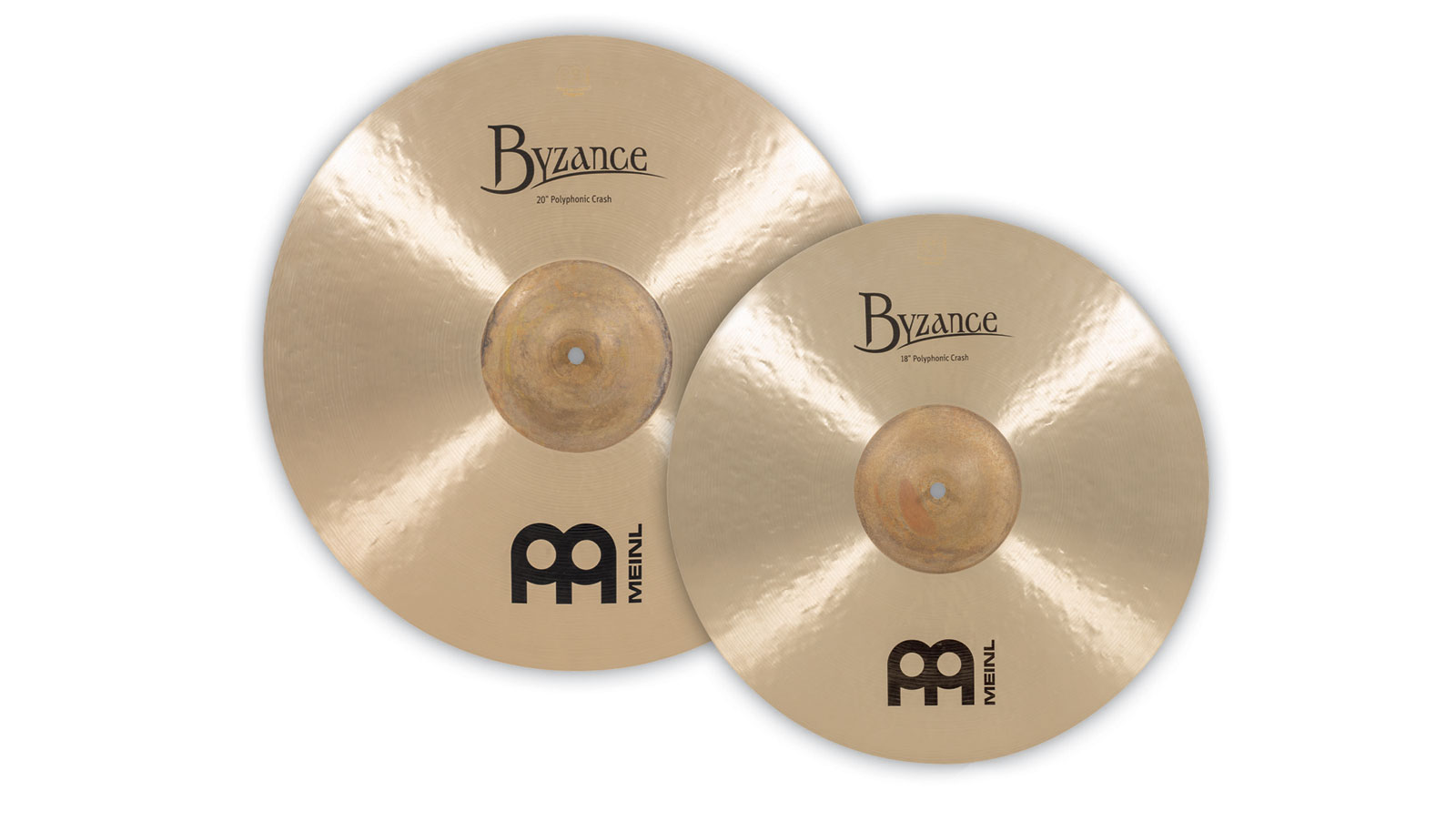 MEINL Set Cymbales Crash Byzance Traditional 18/20