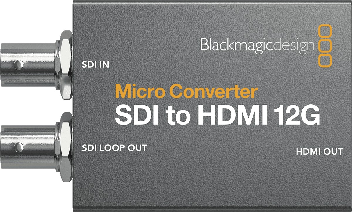 BLACKMAGIC DESIGN Micro Converter SDI to HDMI 12G