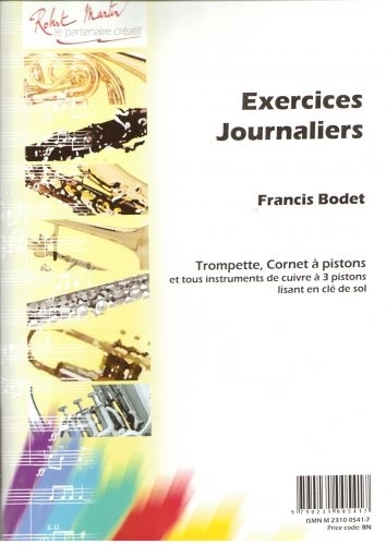 ROBERT MARTIN Bodet - Exercices Journaliers
