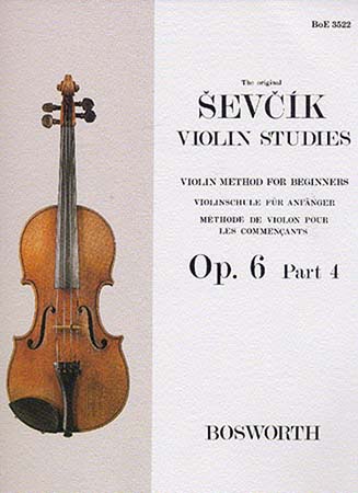 BOSWORTH SEVCIK - VIOLIN STUDIES OP.6 PART.4