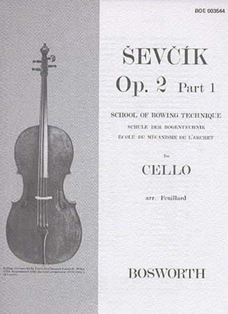 BOSWORTH SEVCIK - OP.2 PART.1 - ECOLE DU MECANISME DE L'ARCHET - VIOLONCELLE