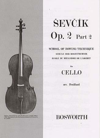 BOSWORTH SEVCIK - OP.2 PART.2 - BOWING TECHNIQUE- CELLO