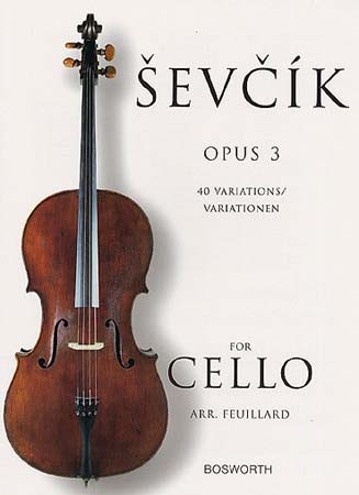 BOSWORTH SEVCIK - ETUDES OP.3. 40 VARIATIONS - CELLO