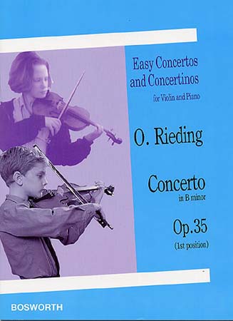 BOSWORTH Rieding O. - Concerto In B Minor Op.35 - Violon, Piano