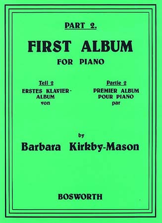 BOSWORTH KIRKBY-MASON FIRST ALBUM FOR PIANO PART.2