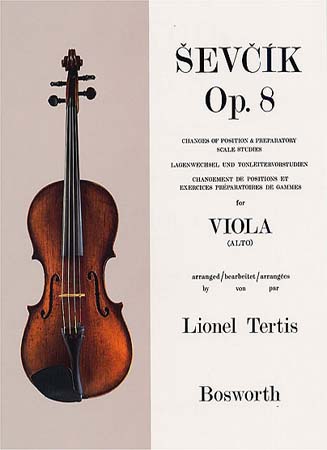 BOSWORTH SEVCIK - VIOLA STUDIES OP.8 CHANGE OF POSITION